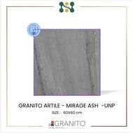 Granito Artile Keramik MIRAGE ASH | Keramik Matte | Keramik 60x60 | Lantai & Dinding