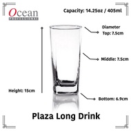 Ocean B11014 (6pcs) Drink Glass Tumbler  Plaza Long Drink / Water Glass/ Wine Glass/ Coffee Glass/ B