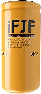 iFJF 1R-0750 Fuel Filter for Duramax 6.6L 2001-2016 Chevrolet/GMC Caterpillar D4E D6HLGP 14H Replace