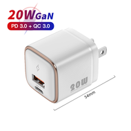 Kuulaa 20W GaN USB C Charger for iPhone 15 14 13 12 11 Pro Max Type C Charger Support PD Fast Charging Xiaomi poco iPad Phone QC 3.0 PD 3.0 Fast Mini Size Charger