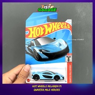 Hot Wheels McLaren P1 blue