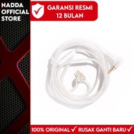 Jcally PJ2 Silver Cable with Mic Kabel KZ Zsn pro x edx zs3 zst zst pro zst x cable edx az09 kz zex 