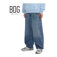 BDG Urban Outfitters Baggy jeans Brushed Blue Trendy Straight Pants Trousers Street