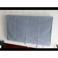 LCD TV cover 55-inch all-inclusive dust cover hanging type 50 curved surface 65-inch 42 sun protection 60 cover cloth 49