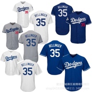 Dodgers Jersey Dodgers 35 BELLINGER Berlinger Baseball Uniform