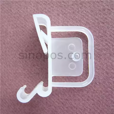 Plastic promotional sign holder, price tag display shelves rack pop clips, store supermarket aisle e