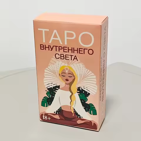 10.3*6cm Inner Light Tarot Deck In Russian Language 78 Pcs Tarot Cards Connect To The Radiant Light 