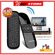 Wechip W1 2.4G Air Mouse Wireless Keyboard Remote Control Infrared Remote Learning