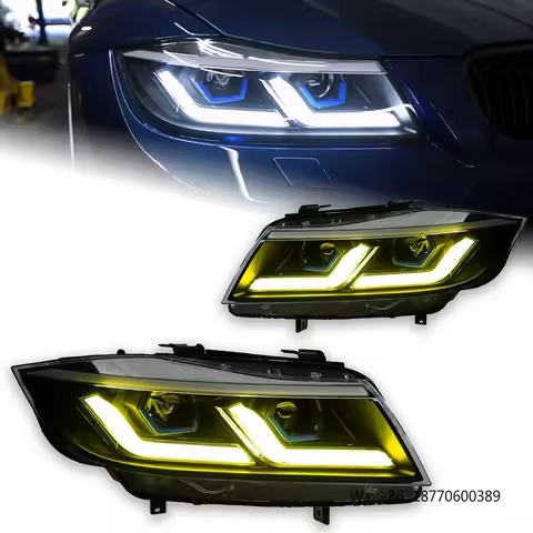 Snake Eye 2011 328I E92 M3 E90 LCI RGB Head Lights for BMW / 7inch 600W 300W 200W 300Watt Angel Eye 