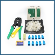 ✹ ➩ ❅ Network Cable Tester Wire Crimp LAN RJ45 RJ11 Tool Set