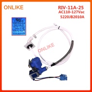 90%NEW Refrigerator solenoid valve 5220JB2010A RIV-1A1A-25 single valve accessory AC110-127Vac