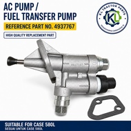 AC Pump 4937767 Fuel Transfer Pump Diesel Lift Pump for CASE 580L Backhoe Loader Replacement Part