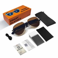[2026  TOP F18] Smart Glasses with AI Translation HD Bluetooth Call Voice Assistant Anti Blue Light 