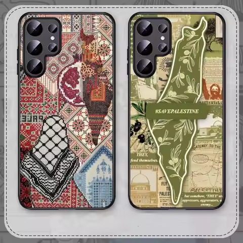 Epc Art P-Palestine-es-F-Flag Phone Case For Samsung Galaxy S25 S23 S24 FE S22 S20 S21 S10 S9 Plus l