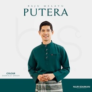 [Emerald Green] Baju Melayu Putera Slim fit [15 Colour] Ready Stock ,Baju Melayu Raya 2021/BAJU MELAYU LELAKI