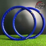 วงล้อ Sstrong (เอสตรอง) ขอบเรียบ ทรงสแตนดาร์ด สีล้วน ขนาด 1.40-17 (แถมเสื้อ)