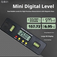 Digital Level, Spirit Level, Level, Angle Meter, Inclinometer, Digital Level, Double Level Bubble 15
