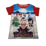 Boy Tshirts Cartoon Shirt Kartun Baju Kanak Lelaki Hotel Transylvania