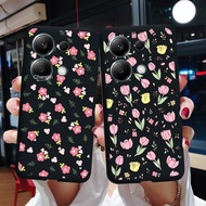 Case for Redmi NOTE 13 pro plus 4G 5G Oval Big Eye Soft Motif Flower and  Phone Case Motif Flower an