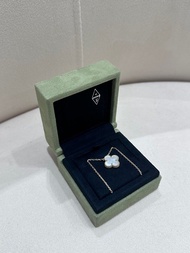 全新Van Cleef & Arpels VCA Alhambra 18k Gold Necklace  四葉幸運系列 白貝母 四葉草 中號 k金 頸鏈 項鍊 女款 單花VCARA45900