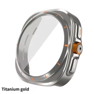 Thay đổi sang kính siêu + ốp lưng cho Samsung Galaxy Watch 6 40mm 44mm Tấm bảo vệ màn hình Vỏ PC Vỏ