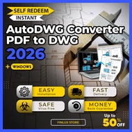 [SELF REDEEM] AutoDWG PDF to DWG Converter Pro 2026 v5.1 Lifetime For Windows