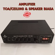 AMPLI TOA CORONG CEILING - Power Amplifier Toa Matching Bluetooth Original Ampli Toa Masjid Musolah 