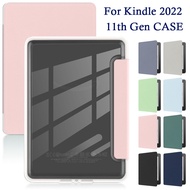 [Tuye]Untuk Kindle E-Reader 6" Generasi ke-11 Sarung Magnetik Akrilik Lutsinar 2024 2022 RS23CV C2V2