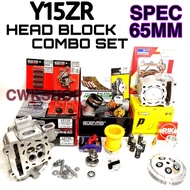 COMBO Y15ZR HEAD BLOCK PACKAGE SET SPEC 65MM 22/25 SUPER  HEAD FULL SET