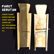 Alat Potong Membuat Keripik Singkong Pisang Serut Parutan Manual Pisau Cutter bisa dilepas Ganti