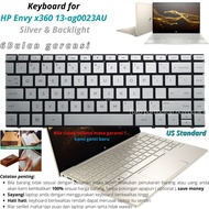 keyboard hp envy x360 13-ag0023au backlight new - genuine product