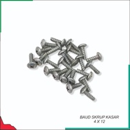 Coarse Screw Bolts 4 X 12 (Contents 4 pcs)
