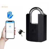 {Ready Now} TTLock Bluetooth APP Smart Padlock Fingerprint Lock Keyless Mini Bag Lock Waterproof Rechargeable Electronic Door Lock [Bellare.sg]