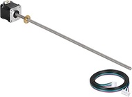 Nema 17 Lead Screw Stepper Motor 15.75in/400mm T8 Low impedance 1.7A Brass Nut 1m Cable 2 Phase 4 Le