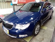 2010 SuperB 1.8 TSI電折鏡 駕駛座8向電動椅 影音螢幕 雙區恆溫空調 6安 胎壓偵測賞車專線：0906-673-677#省油省稅金#雙證件有工作即可貸款過件#保證實車實價保證無泡水無事故非ab車#買車不用錢#全額貸#買車找錢好方便 #skoda#超級B#TSI