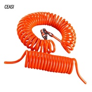 CEASI Air Compressor Hose Tube, PU With Connector PU Air Compressor Hose, Flexible PU Recoil Air Tub