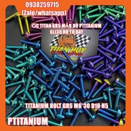 Titanium gr5 6li30 to umbrella (titanium bolt 6x30 m6*30 umbrella) to Catch baga And sonic satria wave dream Car Set