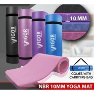 Yoga Map 10mm Extra Thick NBR c/w carry strap