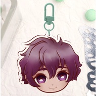 Budou Acrylic Keychains Blue Lock Alexis Ness