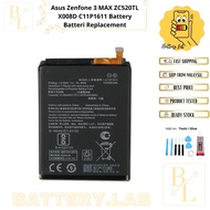 Asus Zenfone 3 MAX ZC520TL X008D C11P1611 Battery Batteri Replacement