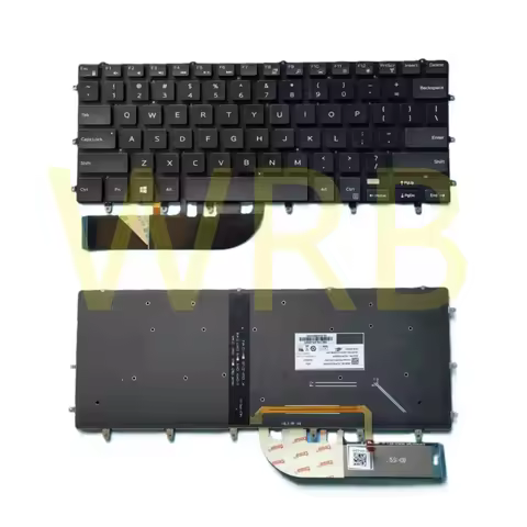 New US Keyboard With Backlight For Dell XPS 15 9550 9560 9570 7590 M5510