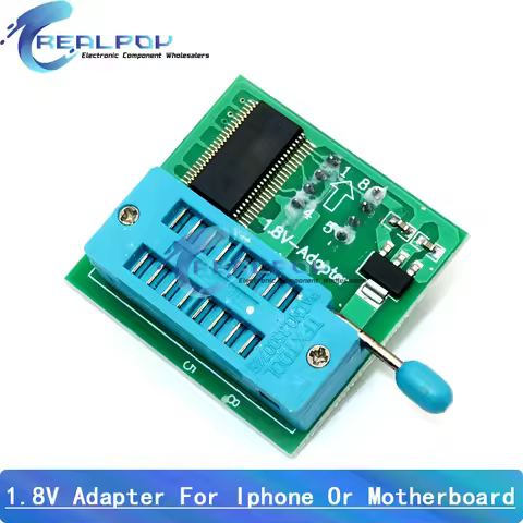 1.8V adapter for Iphone or motherboard 1.8V SPI Flash SOP8 DIP8 W25 MX25 use on programmers TL866CS 