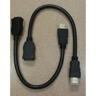 Kabel HDMI Extension 30 cmKabel Male to Female 30 cm PerpanjanganHDMI