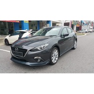 Mazda 3 2015 - 2017 Hatchback RSR Design Bodykit Body Kit Skirting Skirt Lip Spoiler With Oem Paint