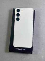 保固長 Samsung S23 5G 三星128G 旗艦手機 白金色 二手機