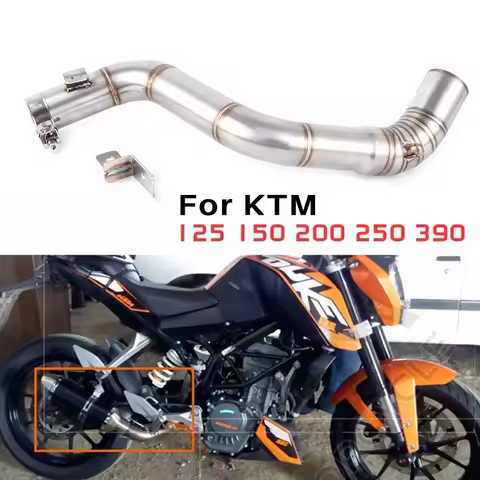 Motorcycle Exhaust Muffler For KTM DUKE125 DUKE200 DUKE390 DUKE250 DUKE 125 150 200 390 2012-2017 Mu