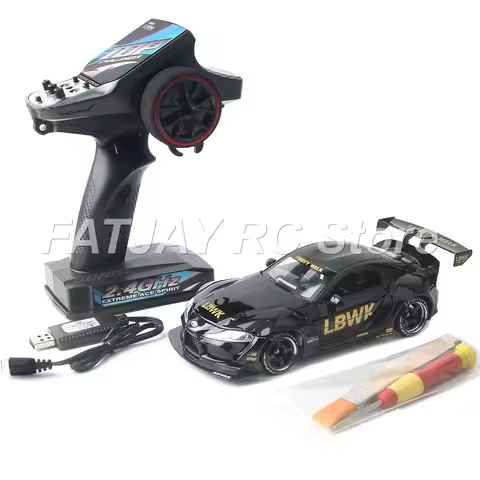 1/24 4WD AWD Electric RC Drift Car | FATJAY MINI-Q6 MINI-Q8 HGQ8 | High-Strength Metal Shell Racing