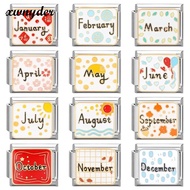 2024 January To December Elements Italy 9 Cm Modular Bracelet DIY