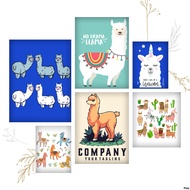 Ironed Image, Heat Pressed Image of Alpaca8