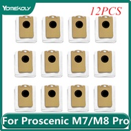 Proscenic M7 Pro M8 Pro Robot Vacuum Cleaner Leakproof Dedicated Large Capacity Dust Bag Replacement